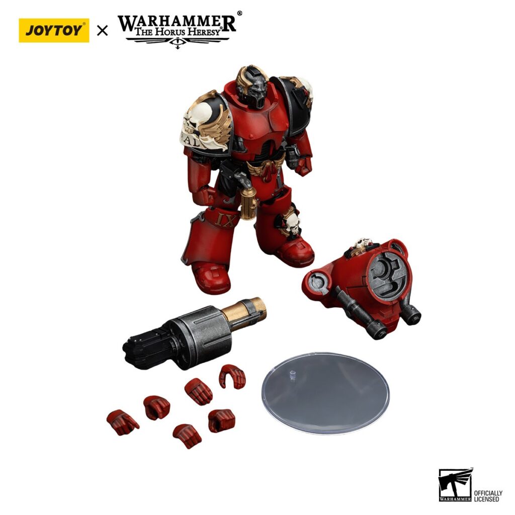 JoyToy WH40K - Blood Angels Angel's Tears Squad Arch-Erelim with Angel's Tears Grenade Launcher - Image 6