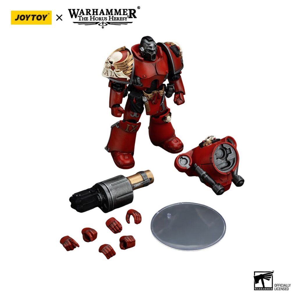 JoyToy WH40K - Blood Angels Angel's Tears Squad Erelim with Angel's Tears Grenade Launcher - Image 6