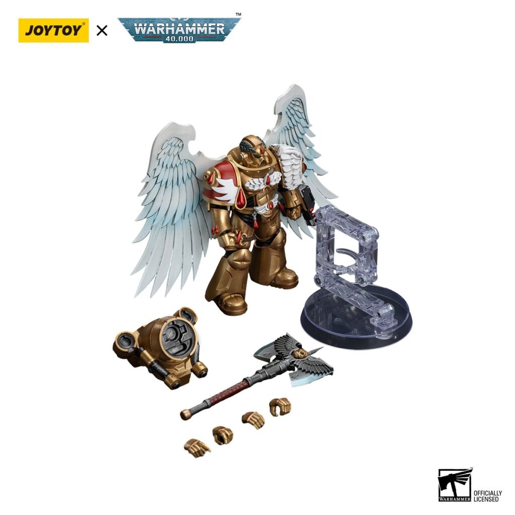JoyToy WH40K - Blood Angels Sanguinary Guard with Encarmine Axe - Image 6
