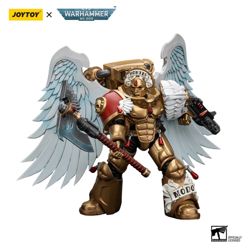 JoyToy WH40K - Blood Angels Sanguinary Guard with Encarmine Axe and Inferno Pistol - Image 2