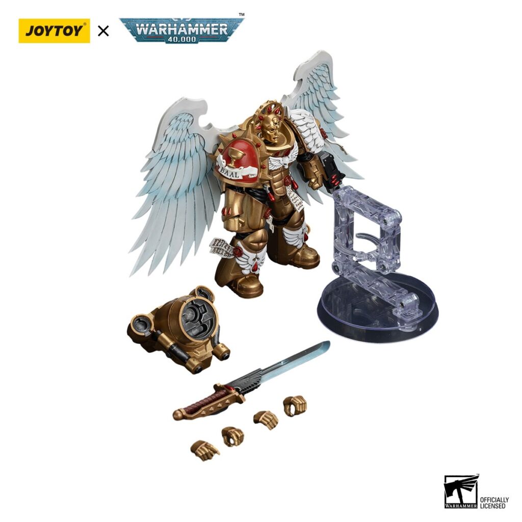 JoyToy WH40K - Blood Angels Sanguinary Guard with Encarmine Sword 1 - Image 6