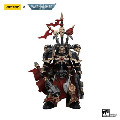 JoyToy WH40K - Chaos Space Marines Black Legion Chosen Champion with bolter and power maul
