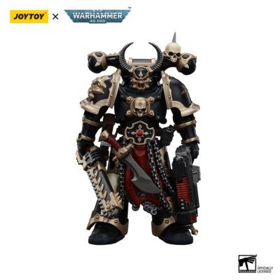 JoyToy WH40K - Chaos Space Marines Black Legion Chosen with Combi-melta and chainsword