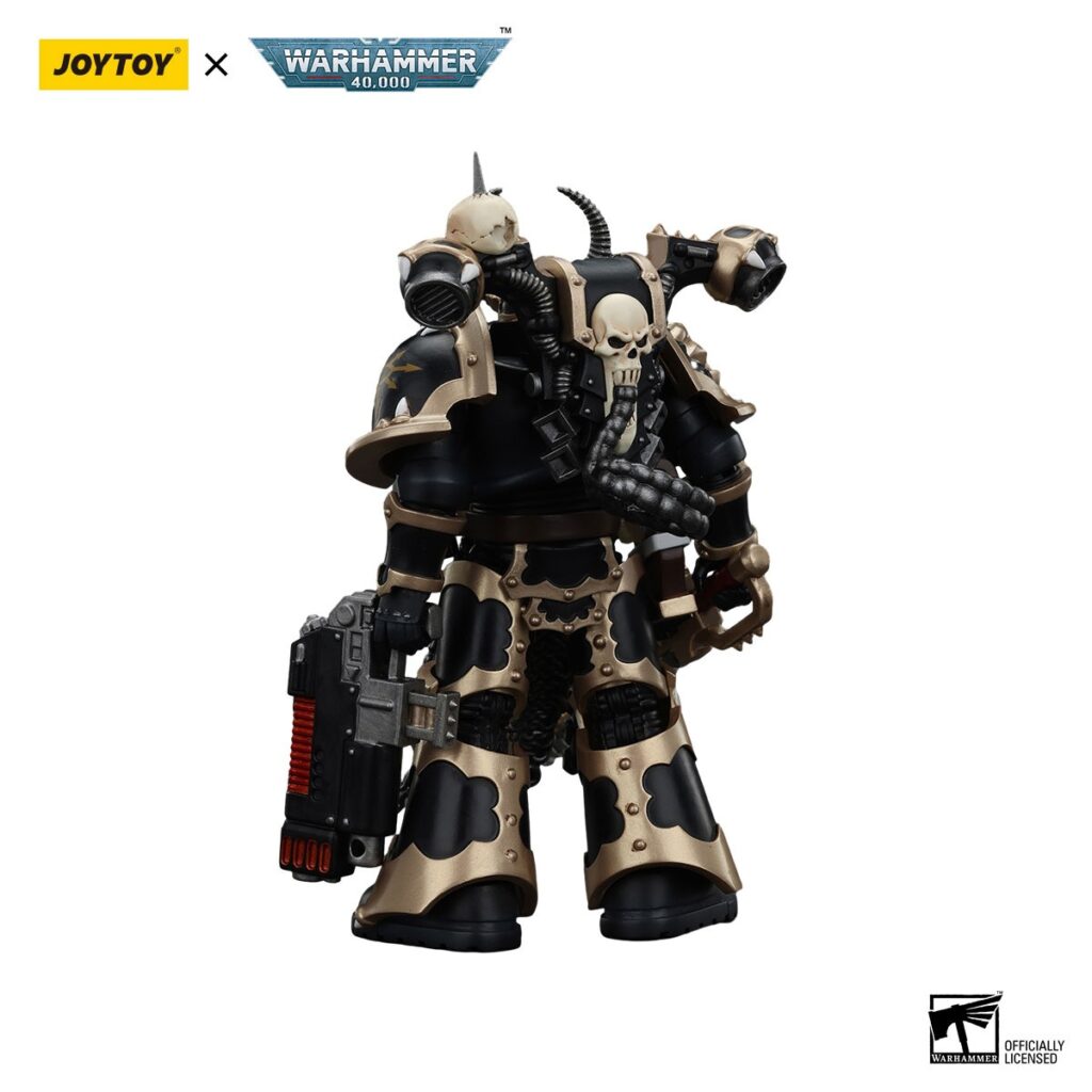 JoyToy WH40K - Chaos Space Marines Black Legion Chosen with Combi-melta and chainsword - Image 3
