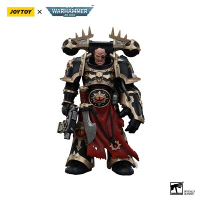 JoyToy WH40K - Chaos Space Marines Black Legion Chosen with Bolt Pistol and Power Fist