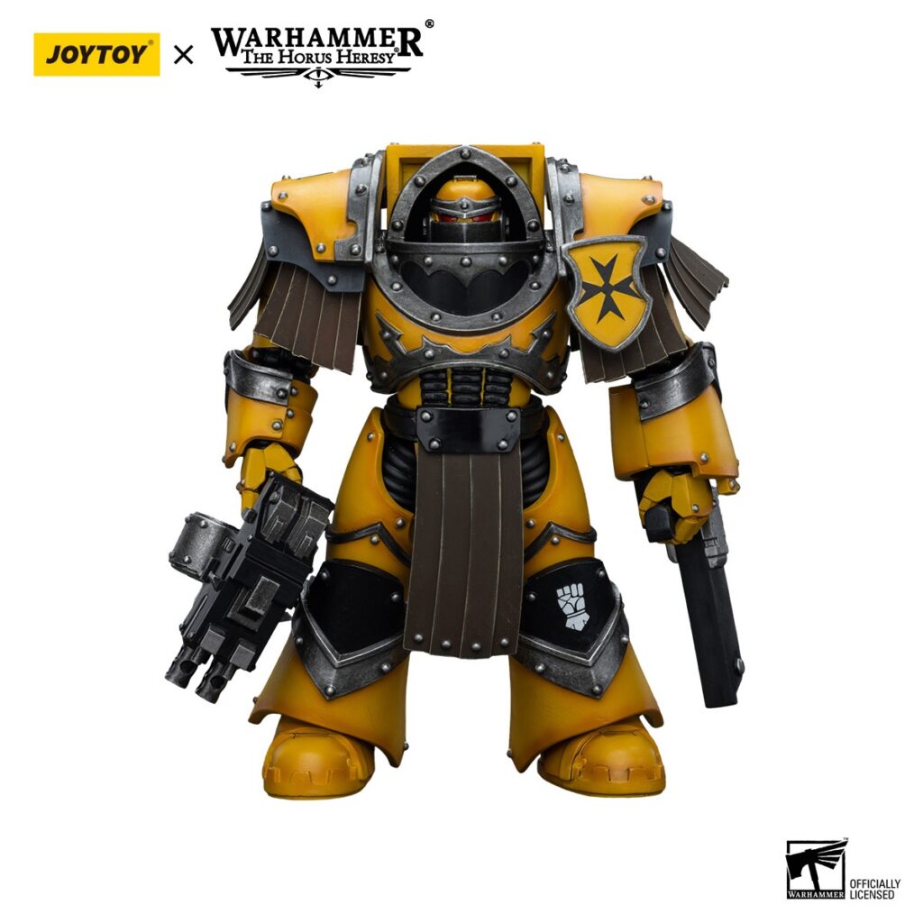 JoyToy WH40K - Imperial Fists Legion Cataphractii Terminator Squad Legion Cataphractii with Chainfist - Image 2