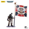 JoyToy Astra Militarum Cadian Command Squad Veteran with Regimental Standard2 - JoyToy UK Store