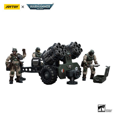 JoyToy WH40K - Astra Militarum Ordnance Team with Malleus Rocket Launcher