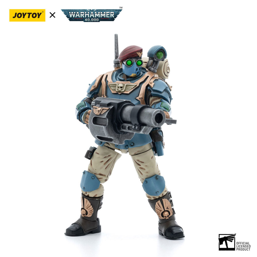 JoyToy WH40K - Astra Militarum Tempestus Scions Command Squad 55th Kappic Eagles Grenadier - Image 5