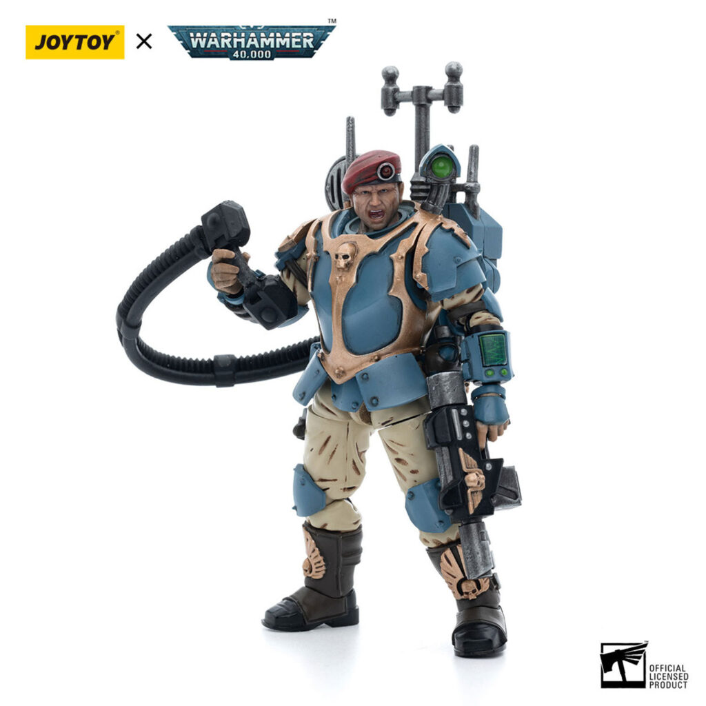 JoyToy WH40K - Astra Militarum Tempestus Scions Command Squad 55th Kappic Eagles Vox Operator - Image 5