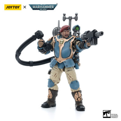 JoyToy WH40K - Astra Militarum Tempestus Scions Command Squad 55th Kappic Eagles Vox Operator