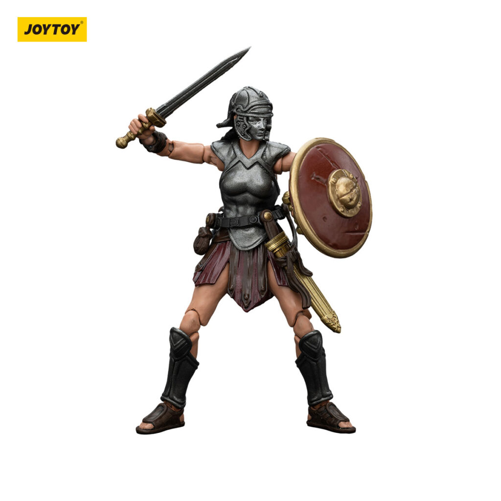 Joytoy - Roman Republic Legionary Light Infantry Sword and Shield Female - Image 3