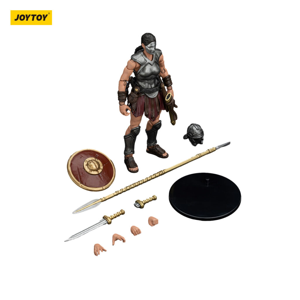 Joytoy - Roman Republic Legionary Light Infantry Sword and Shield Female - Image 5