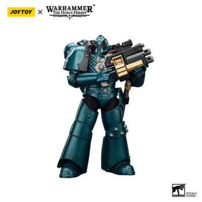 JoyToy WH40K - Alpha Legion Headhunter With Banestrike Combi-Bolter And Power Dagger