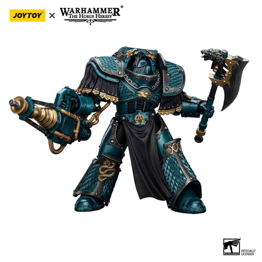 JoyToy WH40K - Alpha Legion Lernaean Terminator with Conversion Beam Cannon - Image 3