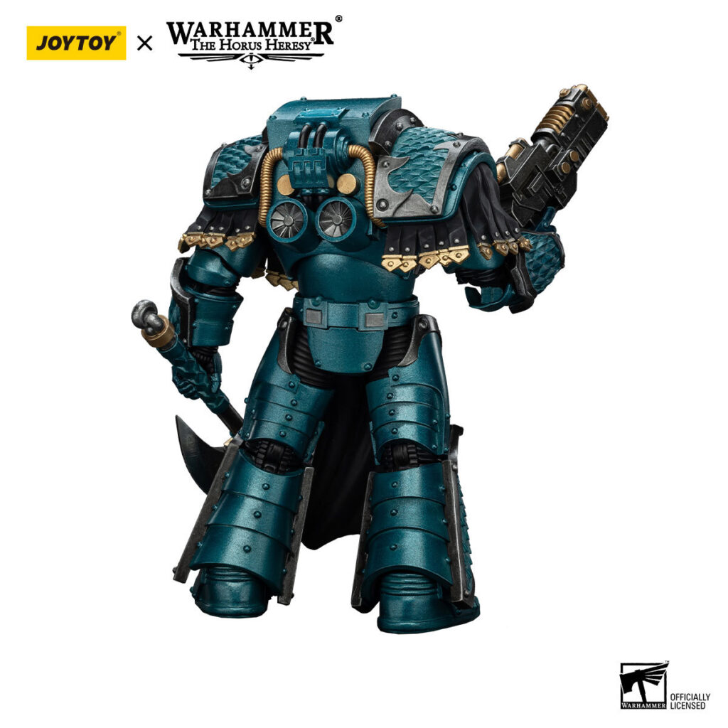 JoyToy WH40K - Alpha Legion Lernaean Terminator with Volkite Charger - Image 3
