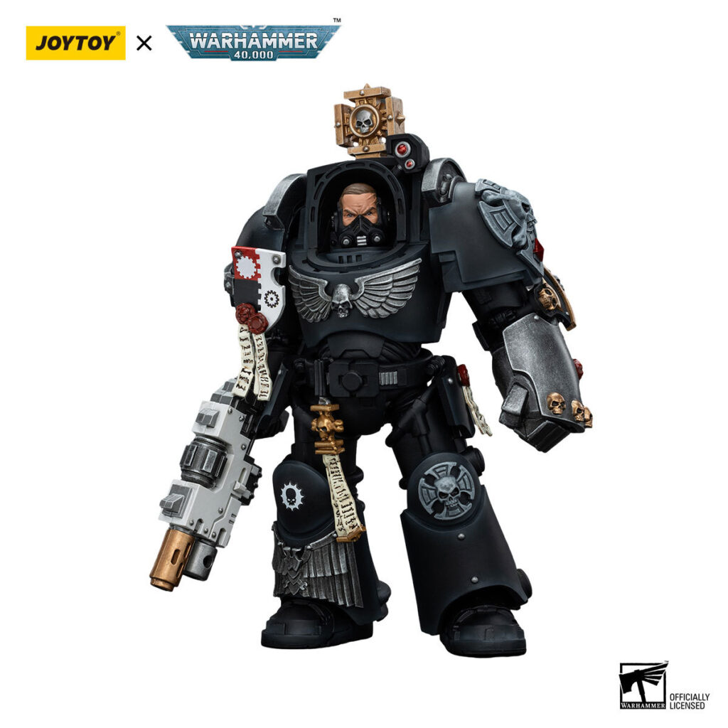 JoyToy WH40K - Iron Hands Captain in Terminator Armour - Image 4