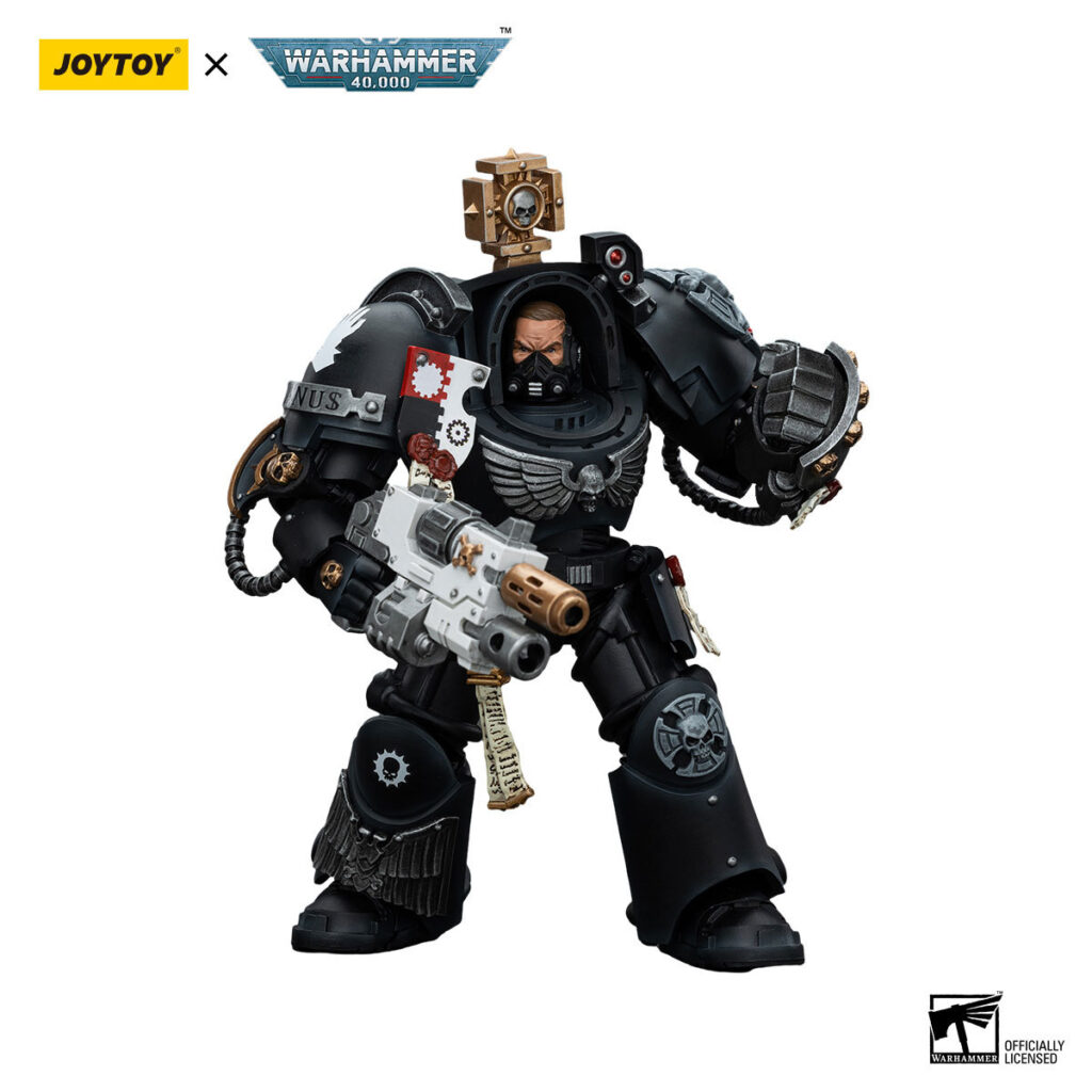 JoyToy WH40K - Iron Hands Captain in Terminator Armour - Image 2