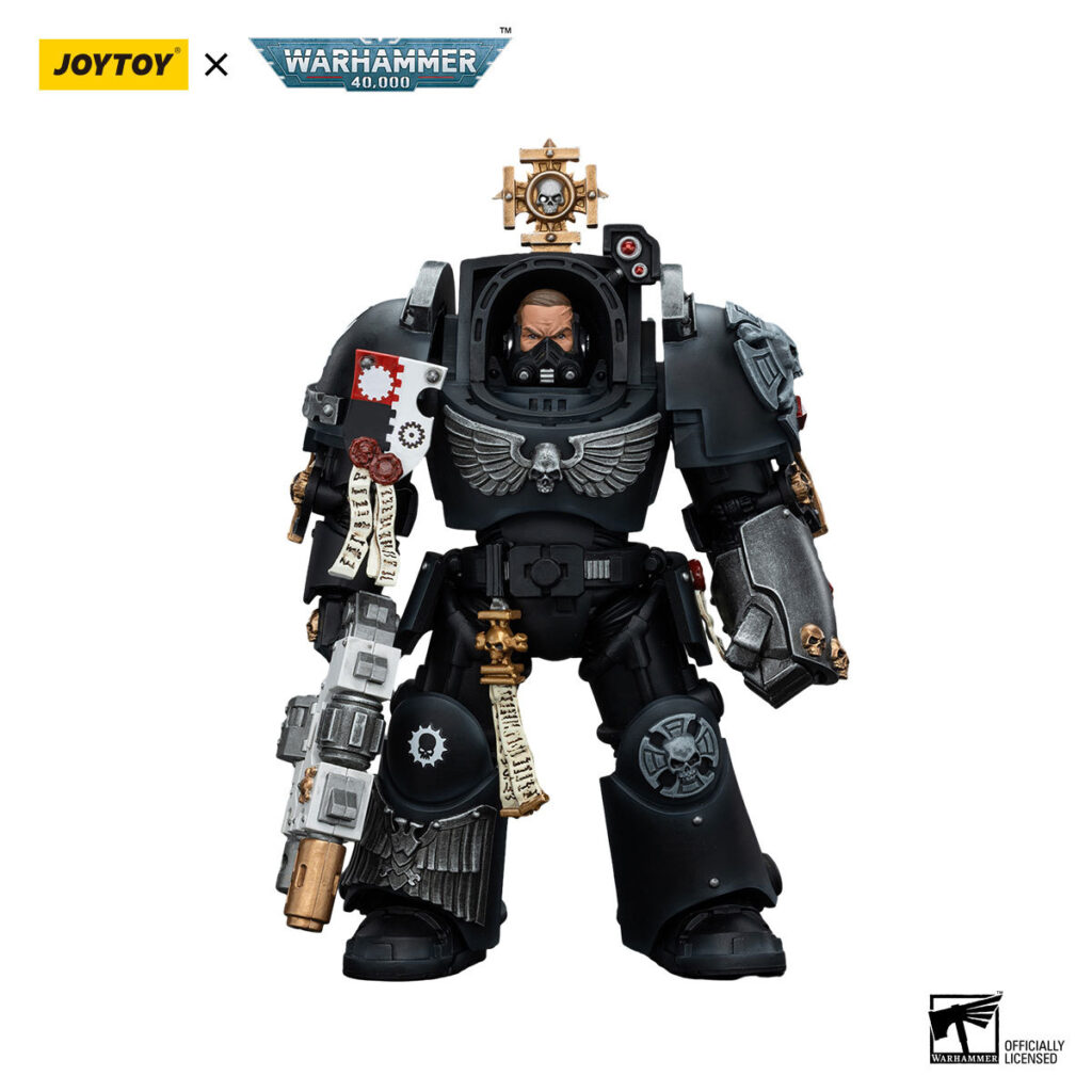 JoyToy WH40K - Iron Hands Captain in Terminator Armour