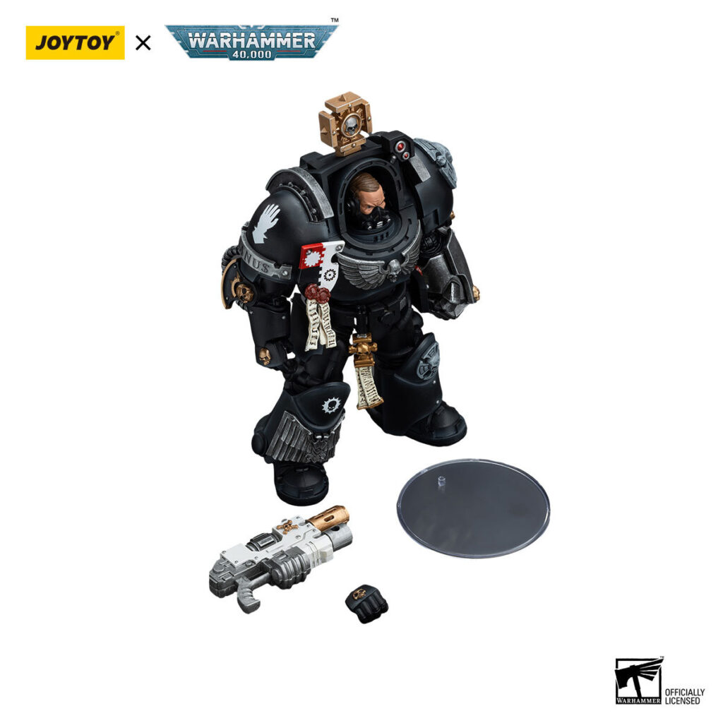 JoyToy WH40K - Iron Hands Captain in Terminator Armour - Image 6
