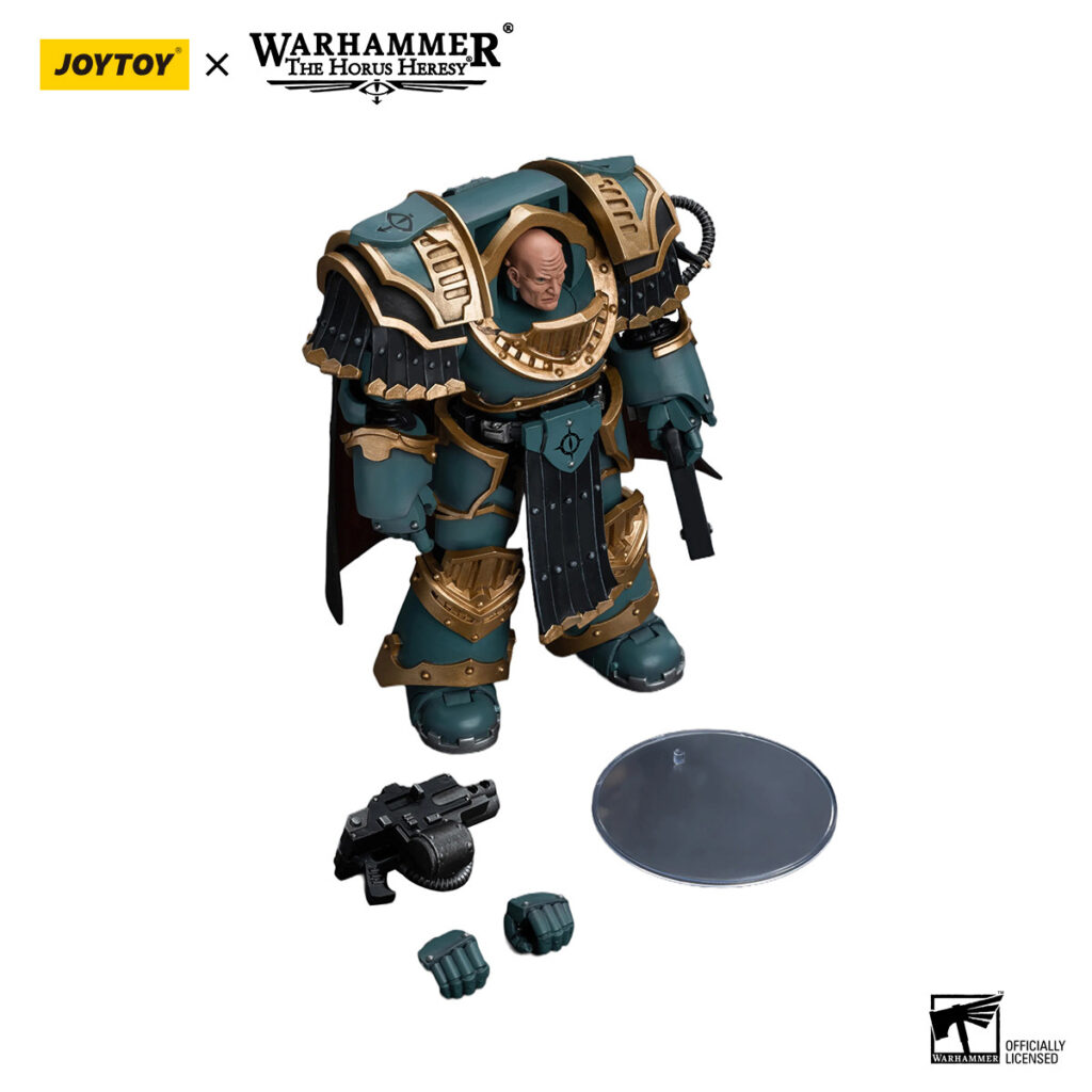 JoyToy WH40K - Sons of Horus Legion Praetor in Cataphractii Terminator Armour - Image 6
