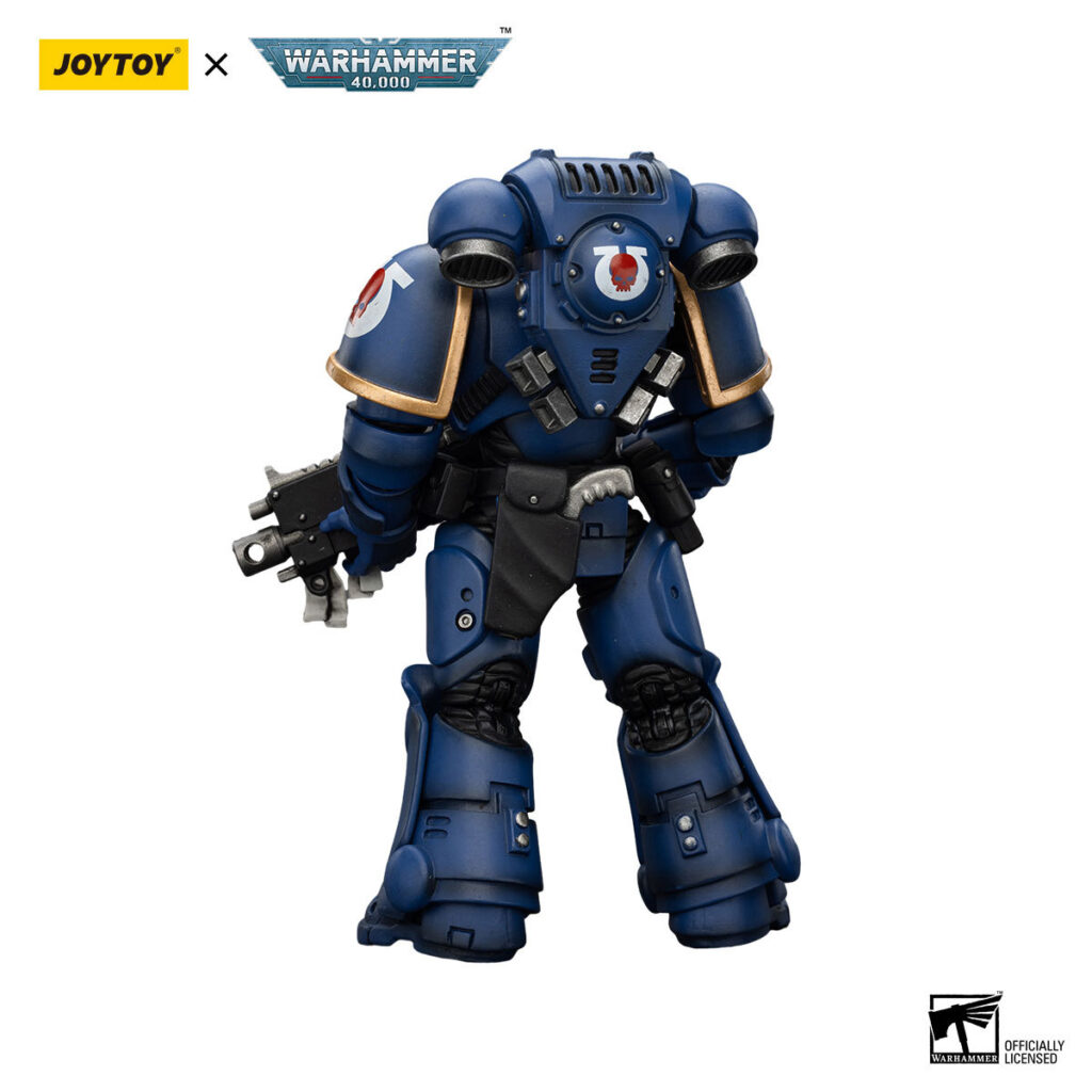 JoyToy WH40K - Ultramarines Heroes of the Chapter Brother Veteran Sergeant Castor - Image 4