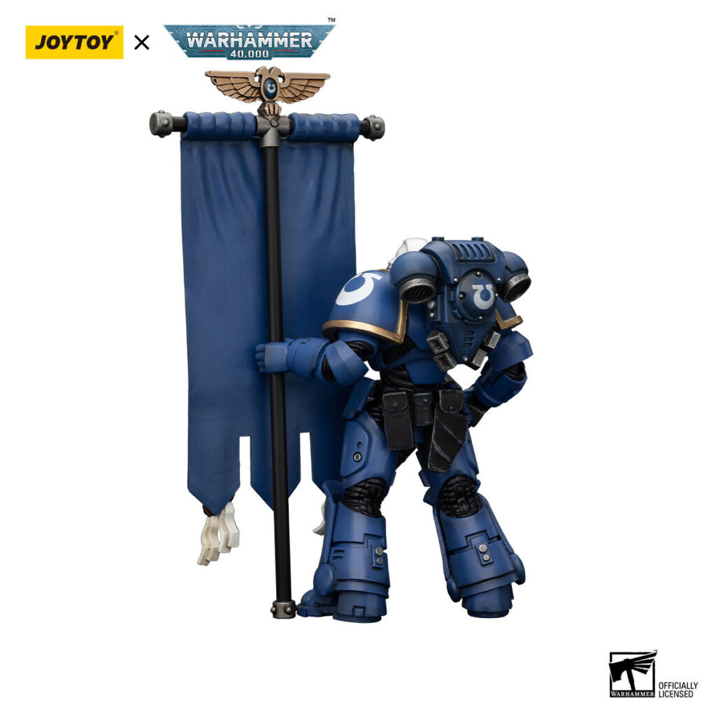 JoyToy WH40K - Ultramarines Heroes of the Chapter Primaris Ancient Posca - Image 4