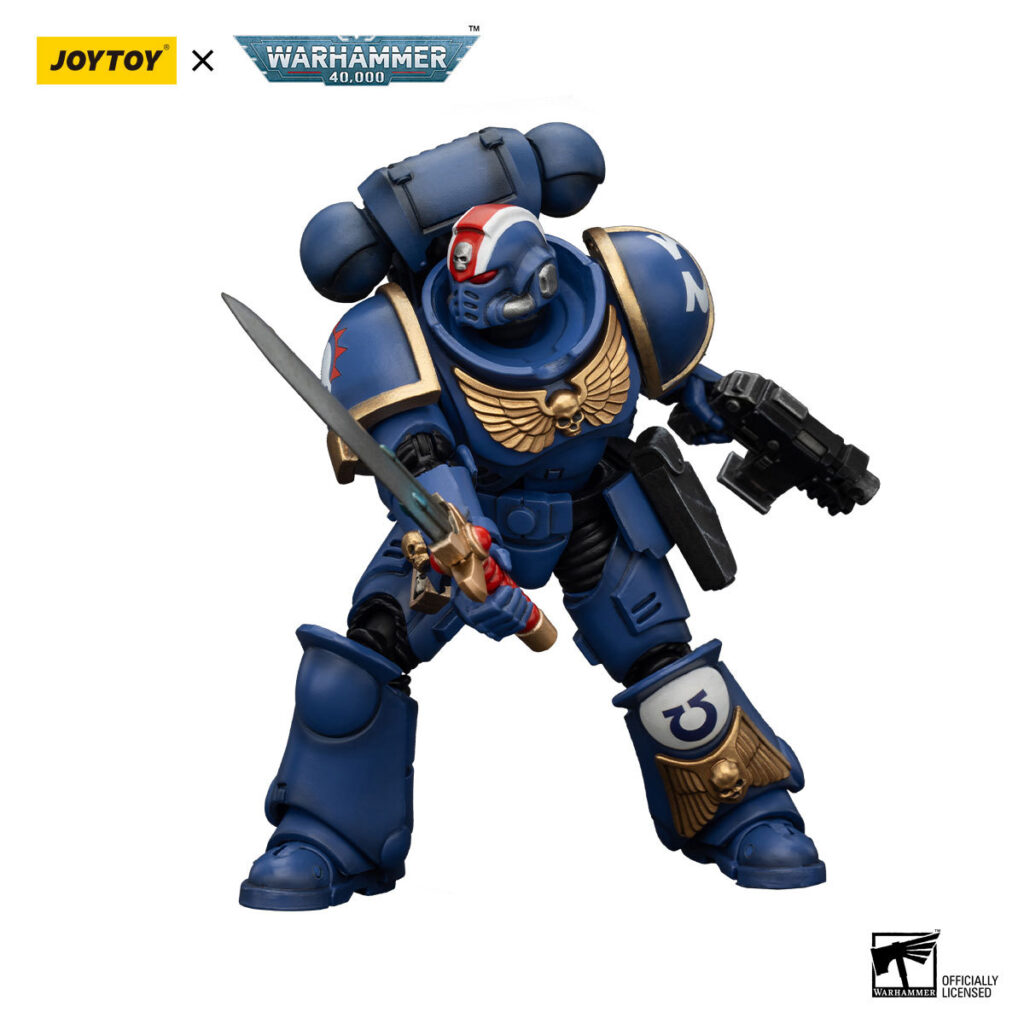 JoyToy WH40K - Ultramarines Heroes of the Chapter Primaris Lieutenant Erastus - Image 2