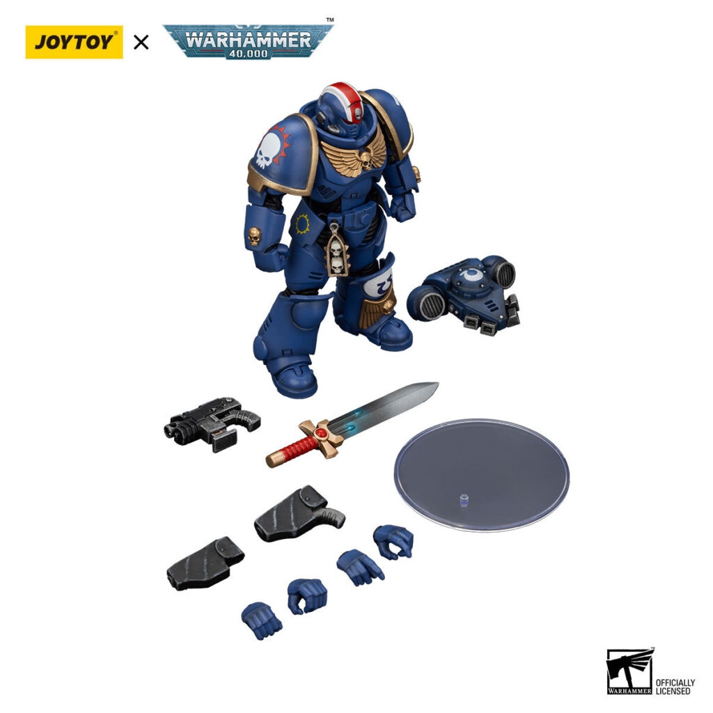 JoyToy WH40K - Ultramarines Heroes of the Chapter Primaris Lieutenant Erastus - Image 5