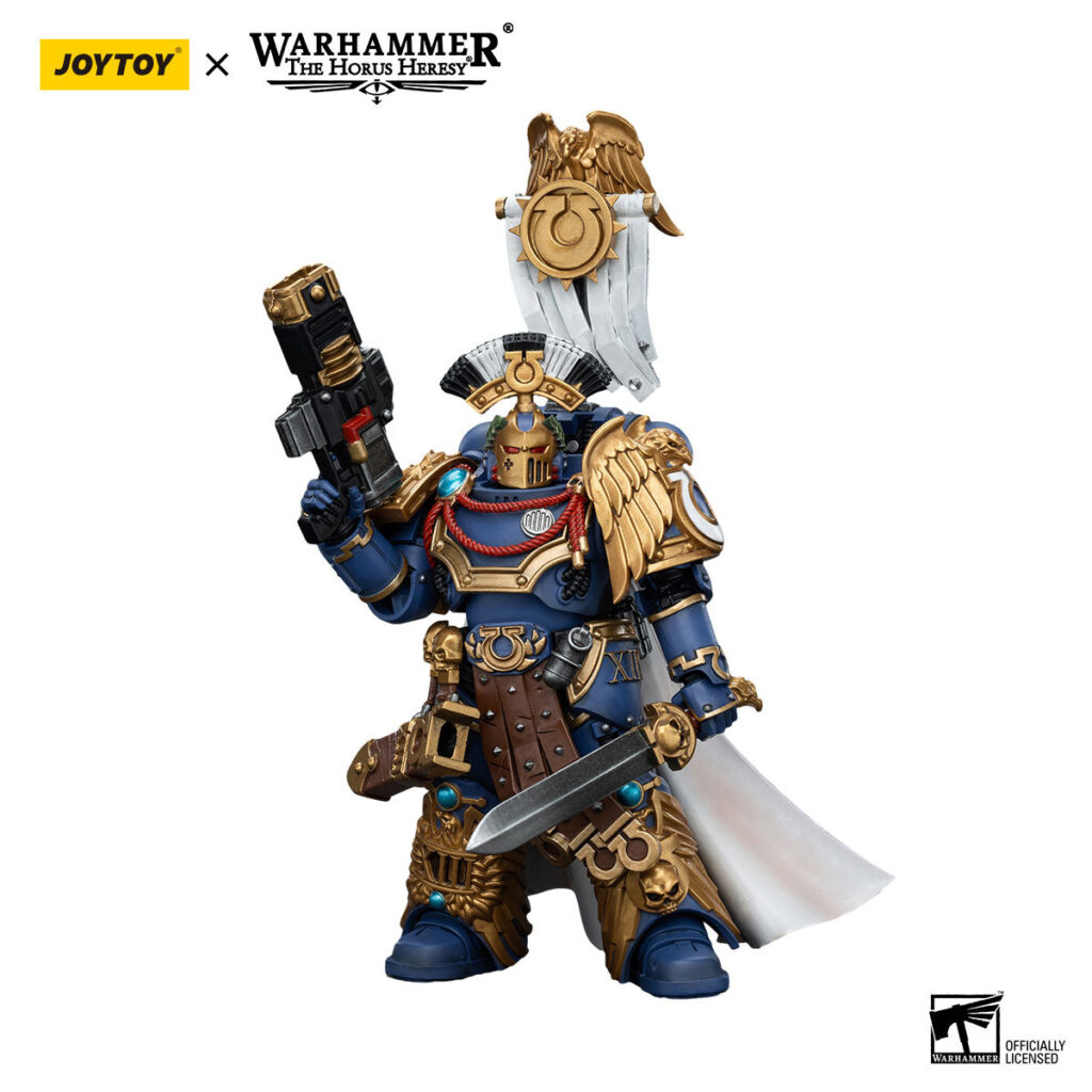 JoyToy WH40K - Ultramarines Legion Praetor with Power Sword and Volkite Serpenta - Image 5
