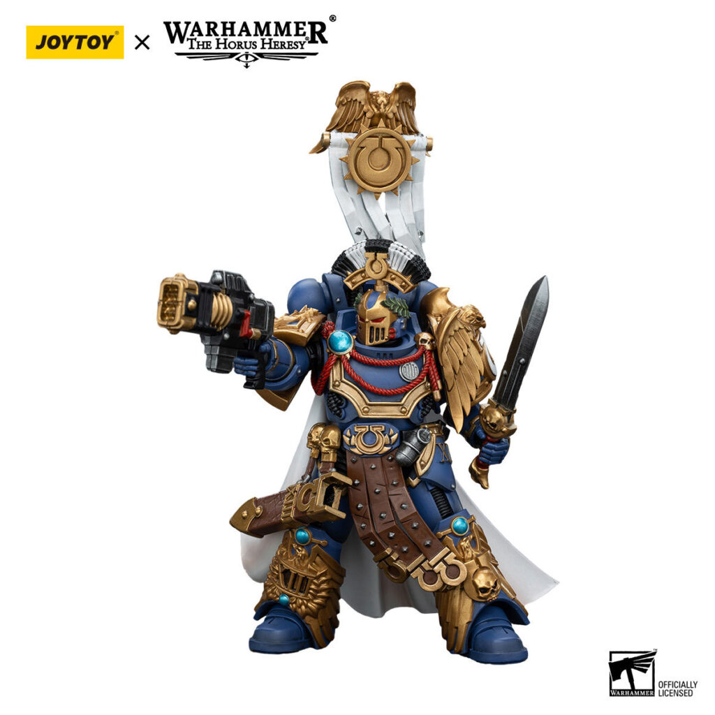 JoyToy WH40K - Ultramarines Legion Praetor with Power Sword and Volkite Serpenta - Image 3