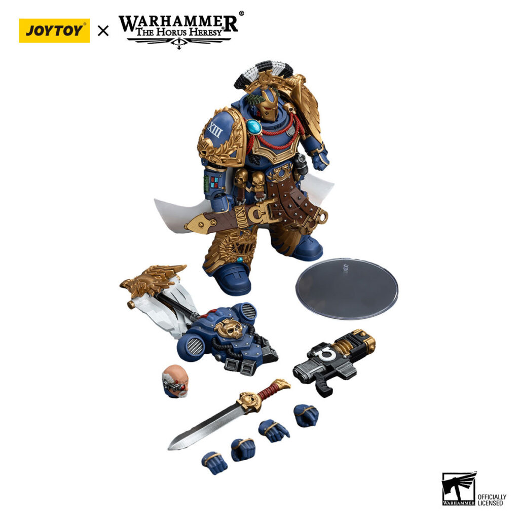 JoyToy WH40K - Ultramarines Legion Praetor with Power Sword and Volkite Serpenta - Image 6