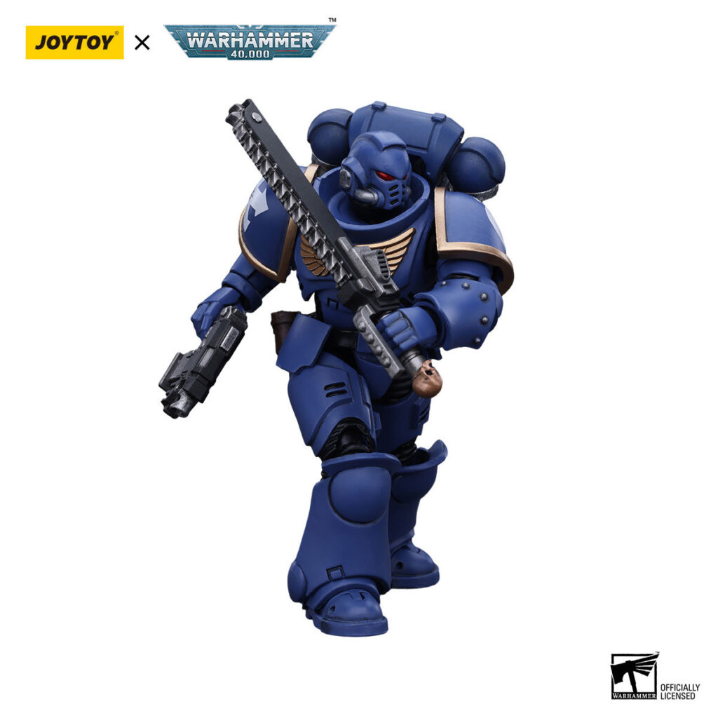 JoyToy WH40K - Space Marines Ultramarines Outriders Brother Catonus - Image 4