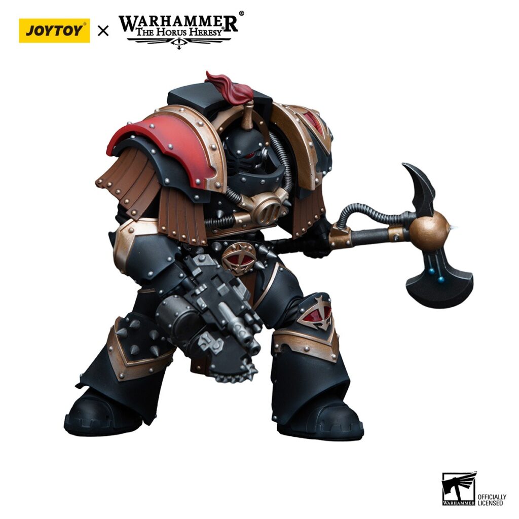 JoyToy WH40K - Sons of Horus Justaerin Terminator Squad Justaerin with Carsoran Power Axe - Image 4
