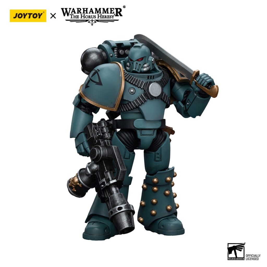 JoyToy WH40K - Sons of Horus MKIV Tactical Squad Legionary with Flamer - Image 5