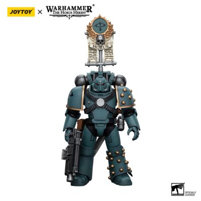 JoyToy WH40K - Sons of Horus MKIV Tactical Squad Legionary with Legion Vexilla