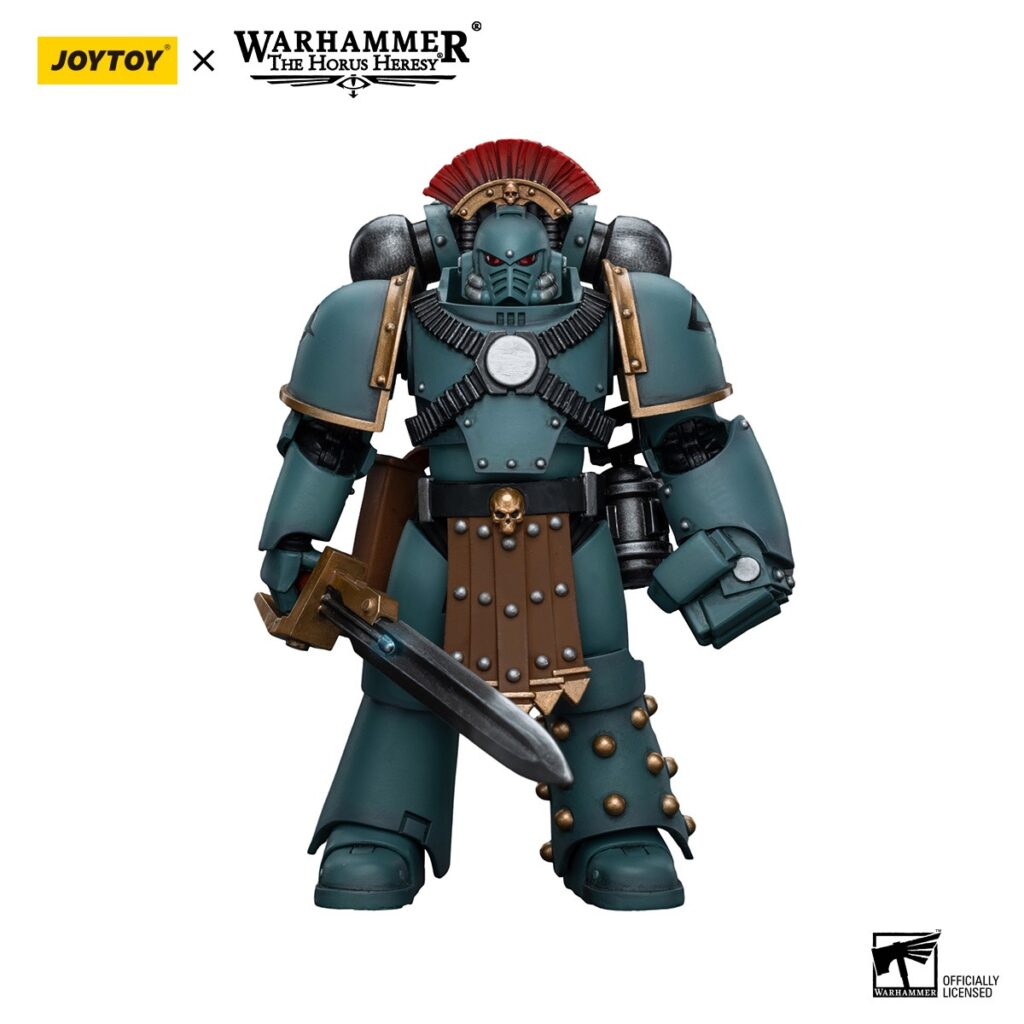 JoyToy WH40K - Sons of Horus MKIV Tactical Squad Sergeant with Power Fist