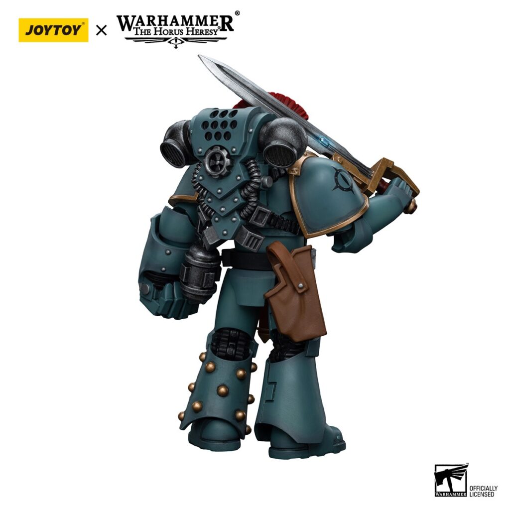 JoyToy WH40K - Sons of Horus MKIV Tactical Squad Sergeant with Power Fist - Image 4