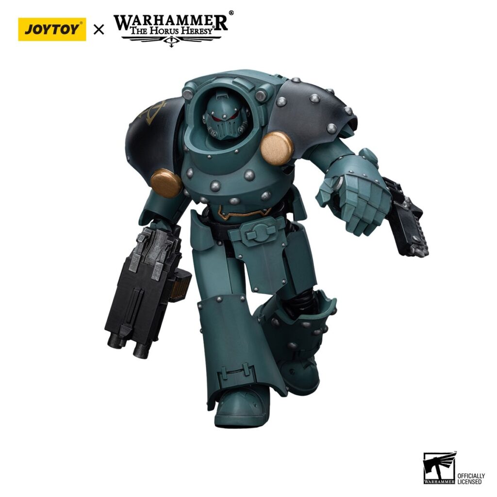 JoyToy WH40K - Sons Of Horus Tartaros Terminator Squad Terminator With Combi-Bolter And Chainfist - Image 2