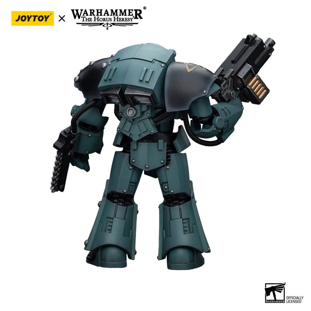 JoyToy WH40K - Sons Of Horus Tartaros Terminator Squad Terminator With Combi-Bolter And Chainfist - Image 4