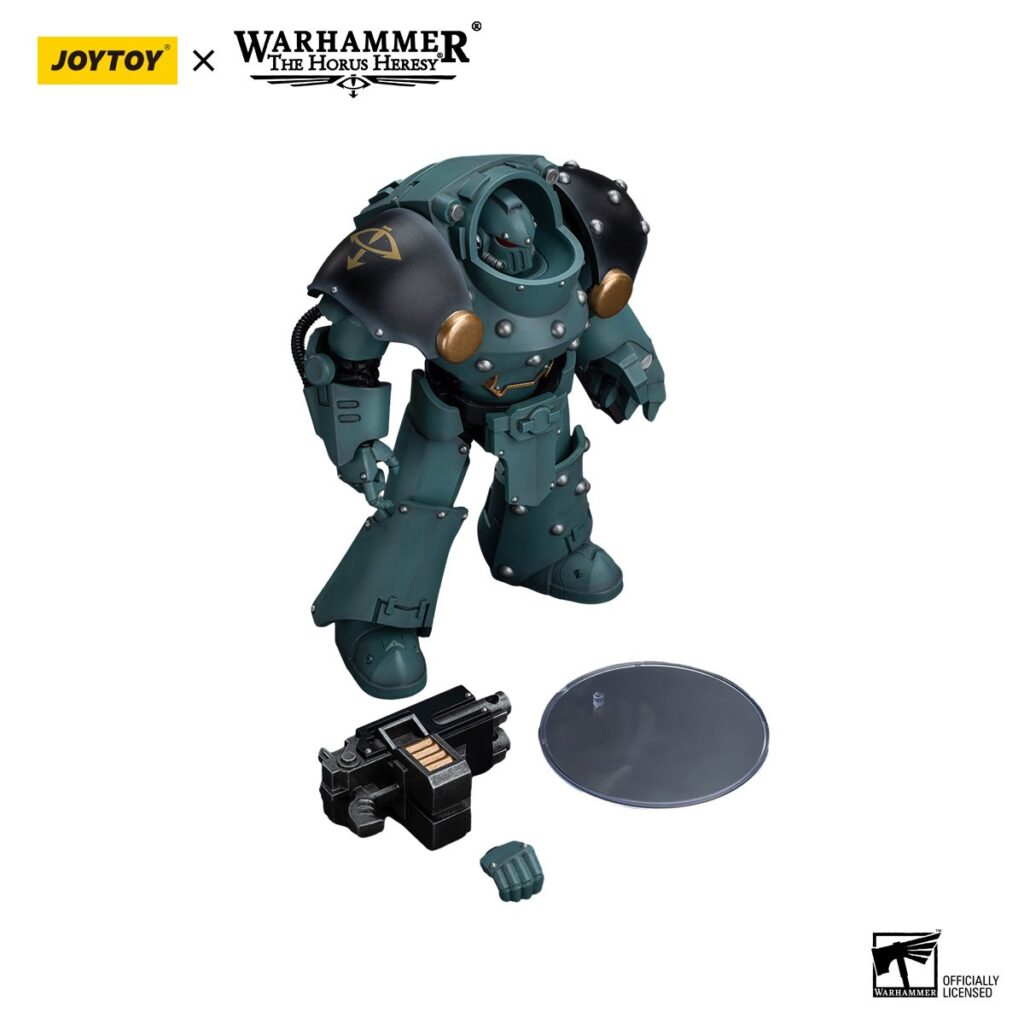 JoyToy WH40K - Sons Of Horus Tartaros Terminator Squad Terminator With Combi-Bolter And Chainfist - Image 6