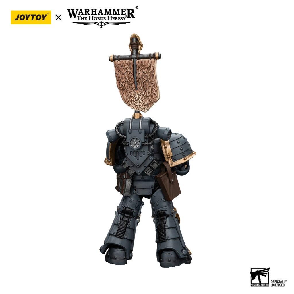 JoyToy WH40K - Space Wolves Grey Slayer Pack Grey Slayer With Legion Vexilla - Image 5