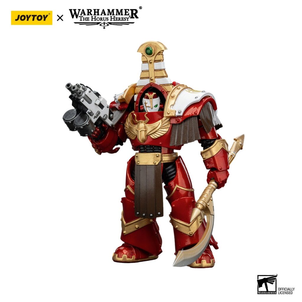JoyToy WH40K - Thousand Sons Sekhmet With Combi-Bolter And Achea Force Weapon - Image 2