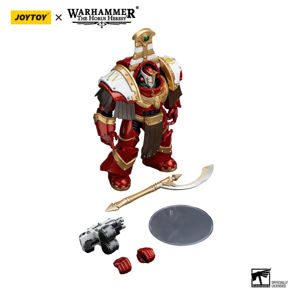 JoyToy WH40K - Thousand Sons Sekhmet With Combi-Bolter And Achea Force Weapon - Image 5