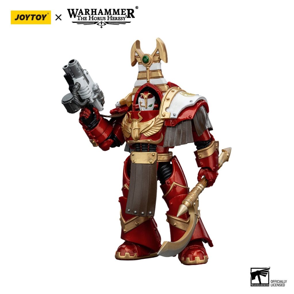 JoyToy WH40K - Thousand Sons Sekhmet With Combi-Melta And Achea Force Weapon - Image 2