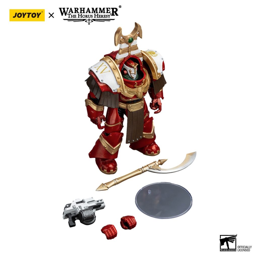 JoyToy WH40K - Thousand Sons Sekhmet With Combi-Melta And Achea Force Weapon - Image 6