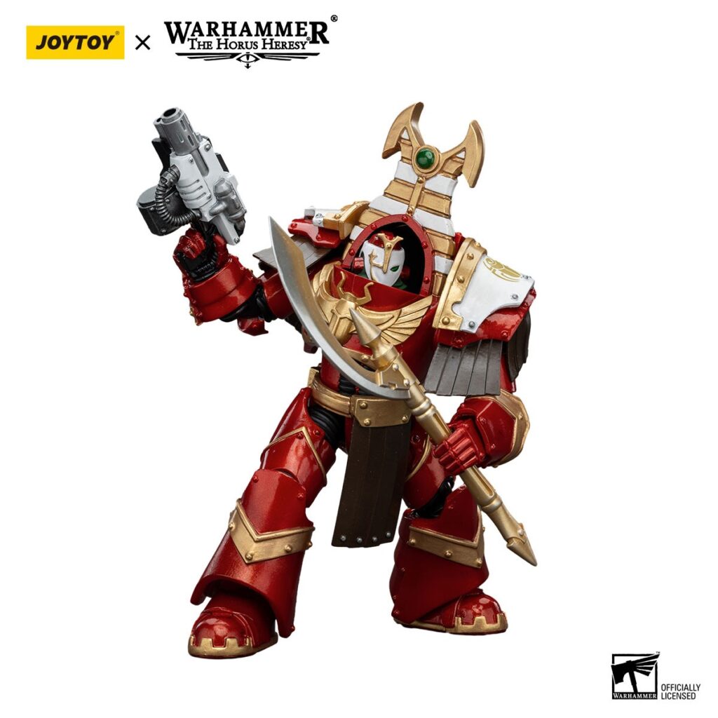 JoyToy WH40K - Thousand Sons Sekhmet With Combi-Melta And Achea Force Weapon - Image 4