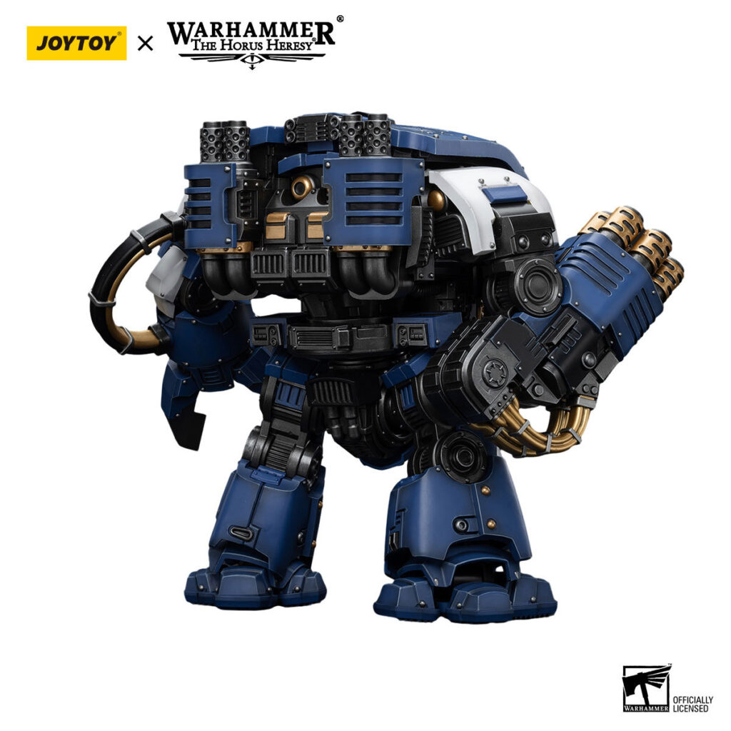 JoyToy WH40K - Ultramarines Leviathan Dreadnought with Cyclonic Melta Lance And Siege Claws - Image 5