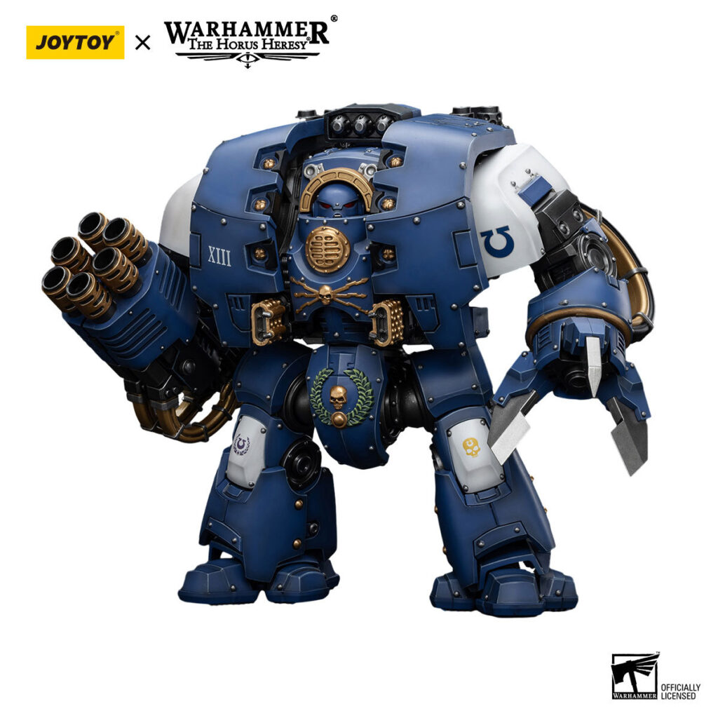 JoyToy WH40K - Ultramarines Leviathan Dreadnought with Cyclonic Melta Lance And Siege Claws - Image 4