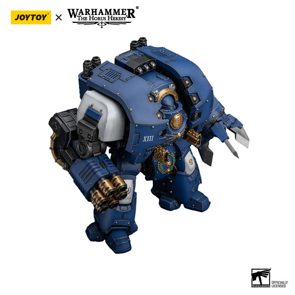JoyToy WH40K - Ultramarines Leviathan Dreadnought with Cyclonic Melta Lance And Siege Claws - Image 2